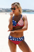 Sexy Padded Gather Push-Up Bikini Set